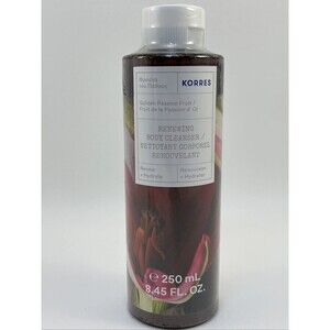 Korres Renewing Body Cleanser Full Size 8.45 oz  Sealed -Golden Passionfruit NEW